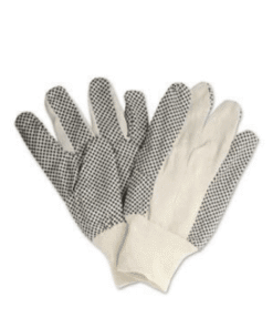 Alternative view of Găng tay vải chấm hạt nhựa PVC màu đen 8 OZ chủng loại từ 75gram - 95gram