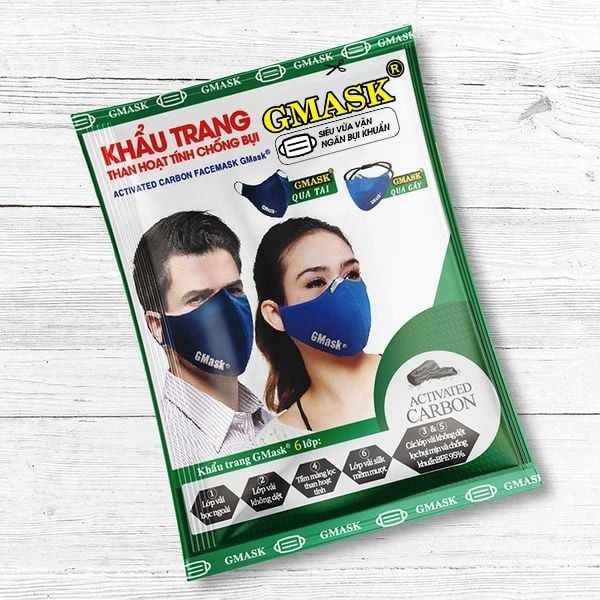Khẩu Trang Than Hoạt Tính GMASK - Ảnh 4