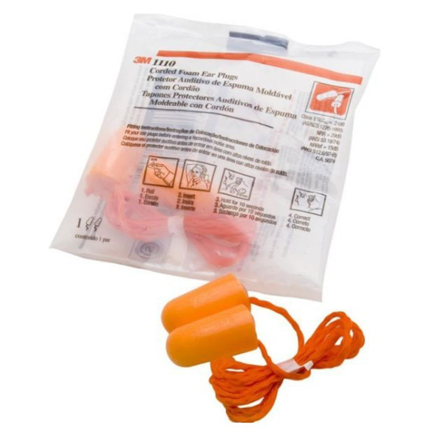 Nút tai chống ồn 3M 1100 có dây - Ảnh 4